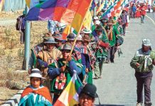 Bolívia: A central sindical camponesa rechaça a renúncia de Evo e chama a resistir ao golpe