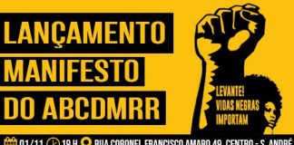 Manifesto Nossas vidas importam no mês da Consciência Negra