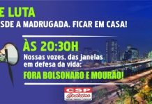 Combater o governo Bolsonaro para enfrentar o coronavírus e a crise econômica
