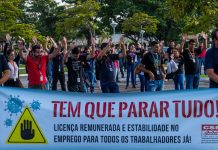 Apenas a luta dos trabalhadores pode conter a catástrofe