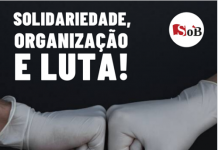Campanha de solidariedade do Socialismo ou Barbárie ABC Paulista e Coletivo Professores em Movimento.