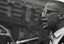 Em memória do grande líder Malcolm X