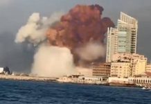 Terrível explosão no porto de Beirute deixa pelo menos 50 mortos e mais de 2.700 feridos