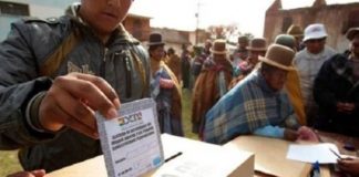 Bolívia: Preparando-se para sair às ruas contra a fraude eleitoral dos golpistas