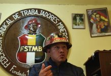 Comoção na Bolívia: Uma gangue golpista assassinou o dirigente mineiro Orlando Gutierrez