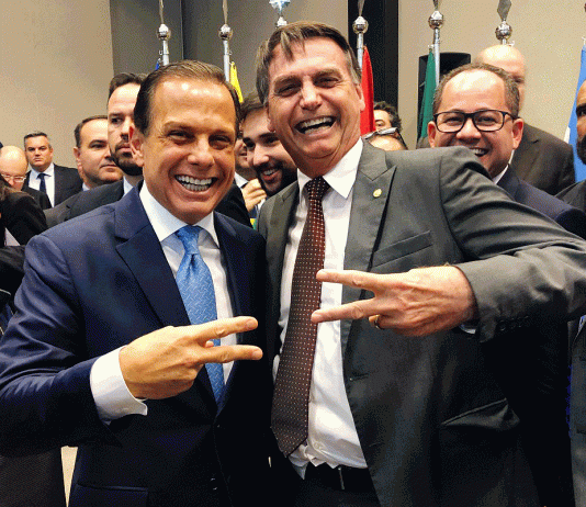 Bolsonaro no Planalto e Doria no Bandeirantes: Cada um com o seu negacionismo
