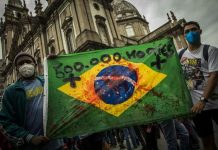 Burocracia desmobiliza e marca o próximo ato pelo Fora Bolsonaro para 24 de julho