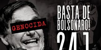 Lotar as ruas neste 24J para derrotar Bolsonaro e Mourão