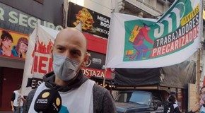 Os trabalhadores de App Delivery exigem o reconhecimento de seu sindicato