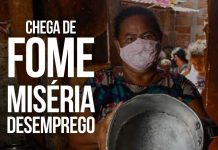 Contra a fome e a carestia, é preciso ir às ruas no próximo dia 23