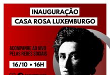 Inauguração da Casa Rosa Luxemburgo