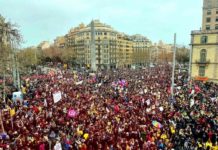 Catalunha: começa uma grande greve descontínua para a educação