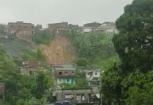 Mortos e desabrigados em Pernambuco