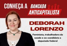 Conheça os integrantes da Bancada Anticapitalista: Deborah Lorenzo