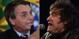 Conclave de delirantes: Milei e Bolsonaro concordaram em uma aliança contra a “União Soviética Latino-Americana”.
