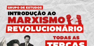 GRUPO DE ESTUDOS: INTRODUÇÃO AO MARXISMO REVOLUCIONÁRIO