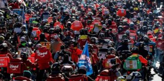 Entregadores de base são excluídos da regulamentação do trabalho em apps