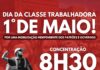 Venha ao ato classista e independente do 1° de Maio!