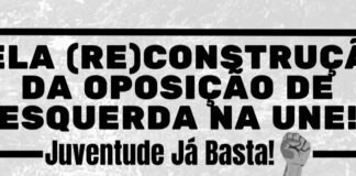 TESE DA JUVENTUDE JÁ BASTA! AO 59º CONUNE