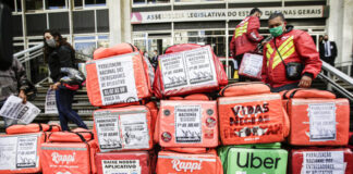 PROPOSTA DE MOÇÃO AO 59° CONUNE EM APOIO E SOLIDARIEDADE À LUTA DOS ENTREGADORES/AS DE APPS: CONTRA A PRECARIZAÇÃO TRABALHO, POR DIREITOS E PELA AUTODETERMINAÇÃO DA CATEGORIA.