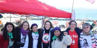 Feministas estadunidenses participaram do Encontro Plurinacional com Las Rojas