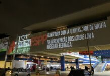 Em meio à perseguição da luta em solidariedade à Palestina, Reitoria da USP impede aluno processado de se formar