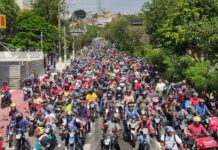 Breque nacional de entregadores toma as ruas de todo o país