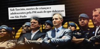 Chega de chacina na periferia! Fora Derrite e Tarcísio!