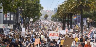 Notas sobre a viagem internacionalista de Já Basta! e SiTraRepA para Los Angeles