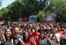 Enorme 6º Acampamento Internacional da Juventude Anticapitalista Já Basta!