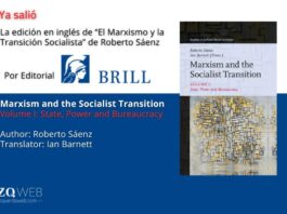 Indicação de Marxism and the Socialist Transition. Volume I: State, Power and Bureaucracy ao Prêmio Memorial Isaac Deutscher