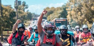 Entregadores ao derrotar PLP 152 mostram o caminho