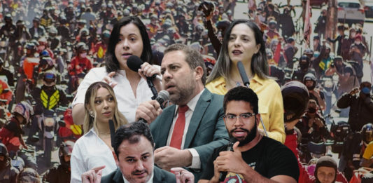A “Bancada da Esquerda Radical” posta à prova pelos entregadores