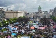 Não dá mais para aguentar Milei! Multitudinária Quinta Marcha Federal Universitária e contra o DNU 70/23